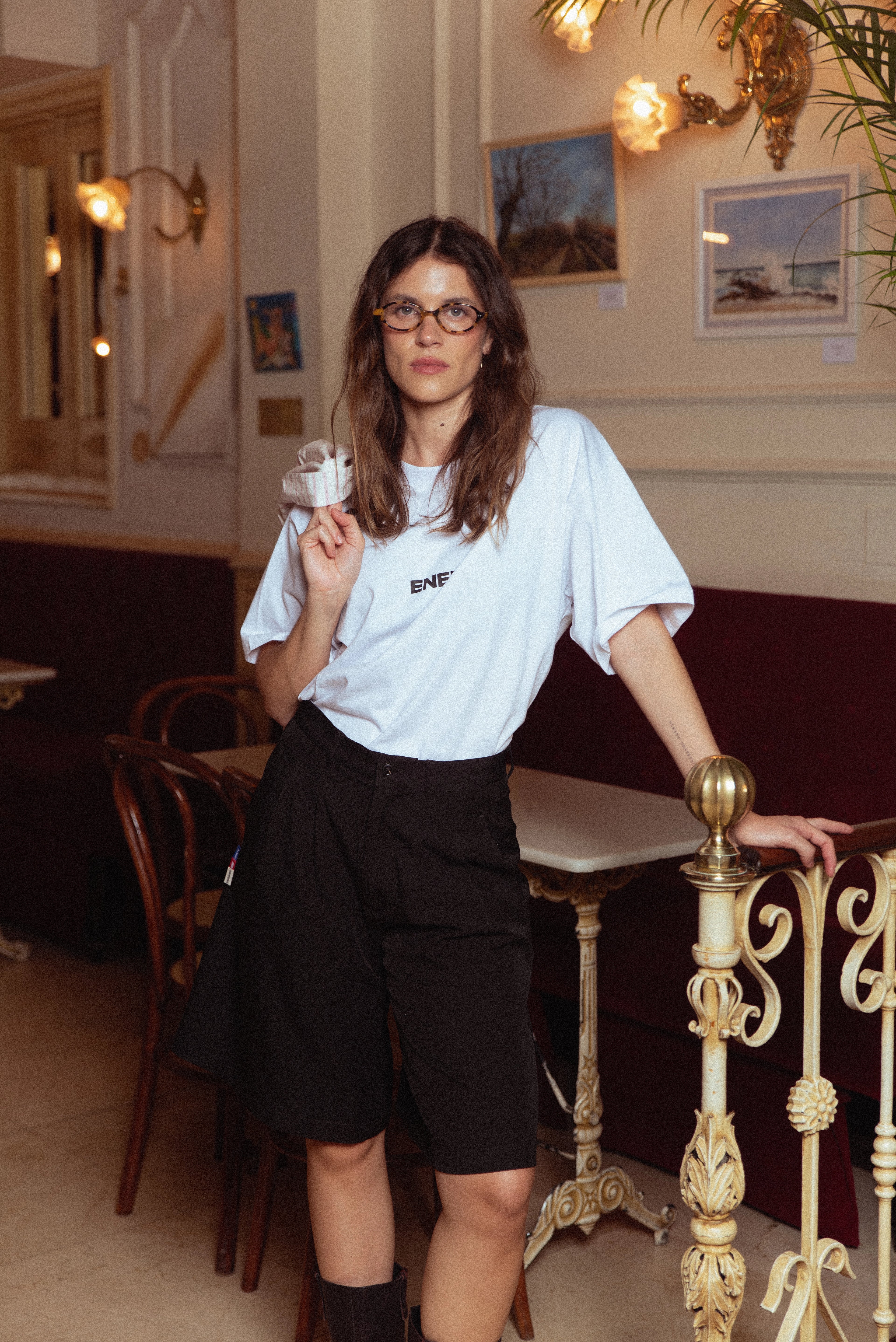 Camiseta Blanca ENETE – Short Sleeve – Origen Edition