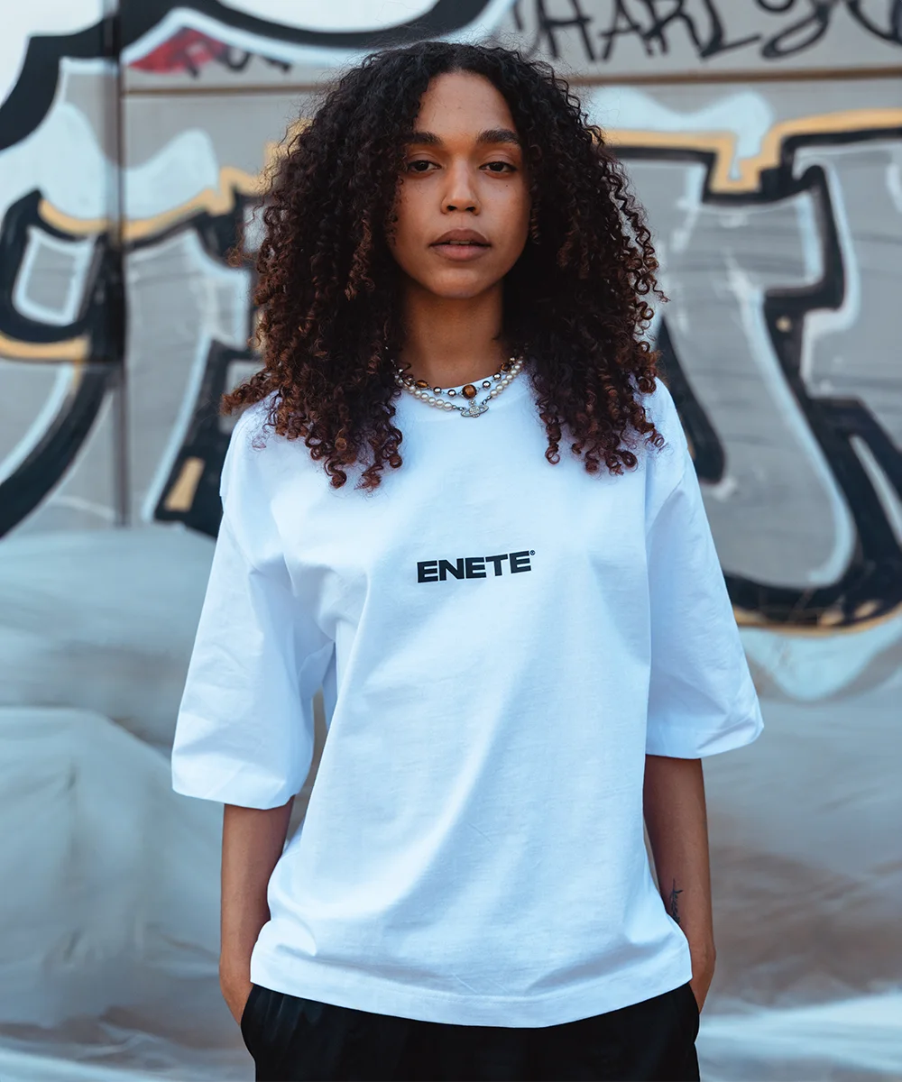 ENETE Be Unique - Blanca – Short Sleeve Boxy - Daily Garments (Copia)