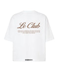 ENETE Le Club - blanca – Short Sleeve Boxy - Daily Garments