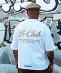 ENETE Le Club - blanca – Short Sleeve Boxy - Daily Garments