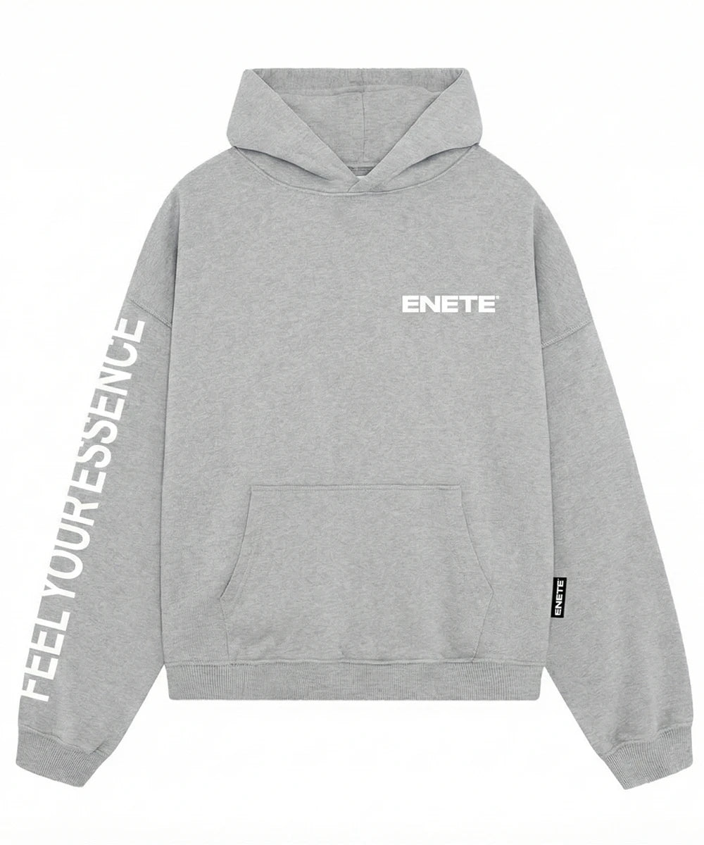 Sudadera Gris Oversize ENETE – Origen Edition