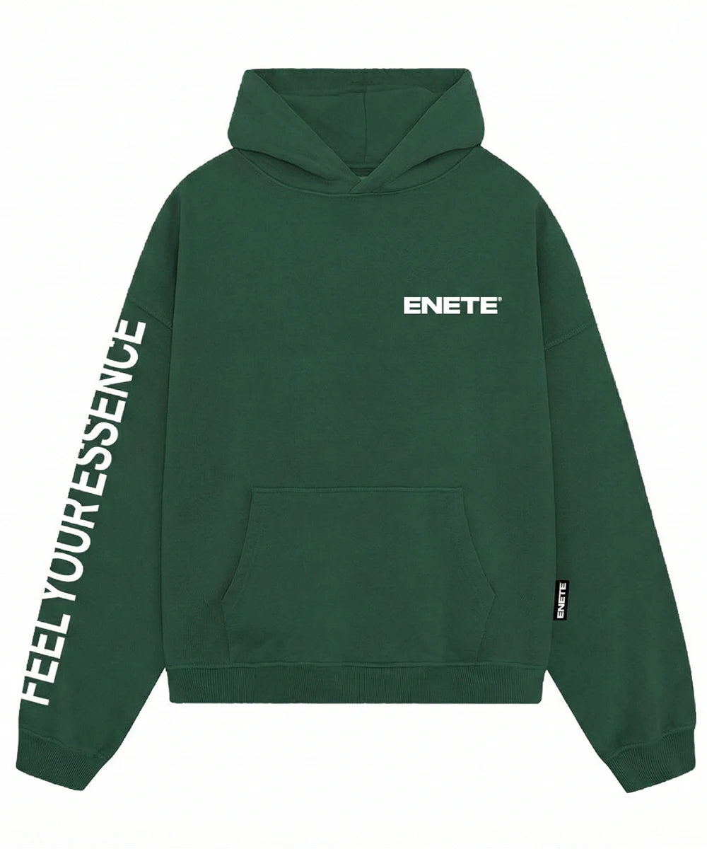 Sudadera Verde Oversize ENETE – Origen Edition