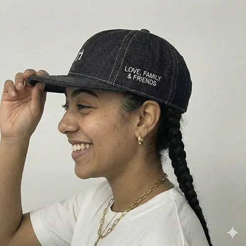 Denim Heritage Cap – Black Edition - Origen Edition